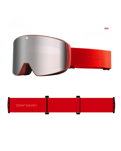 Ski Wear Magnetic Anti-Fog Ski Goggles