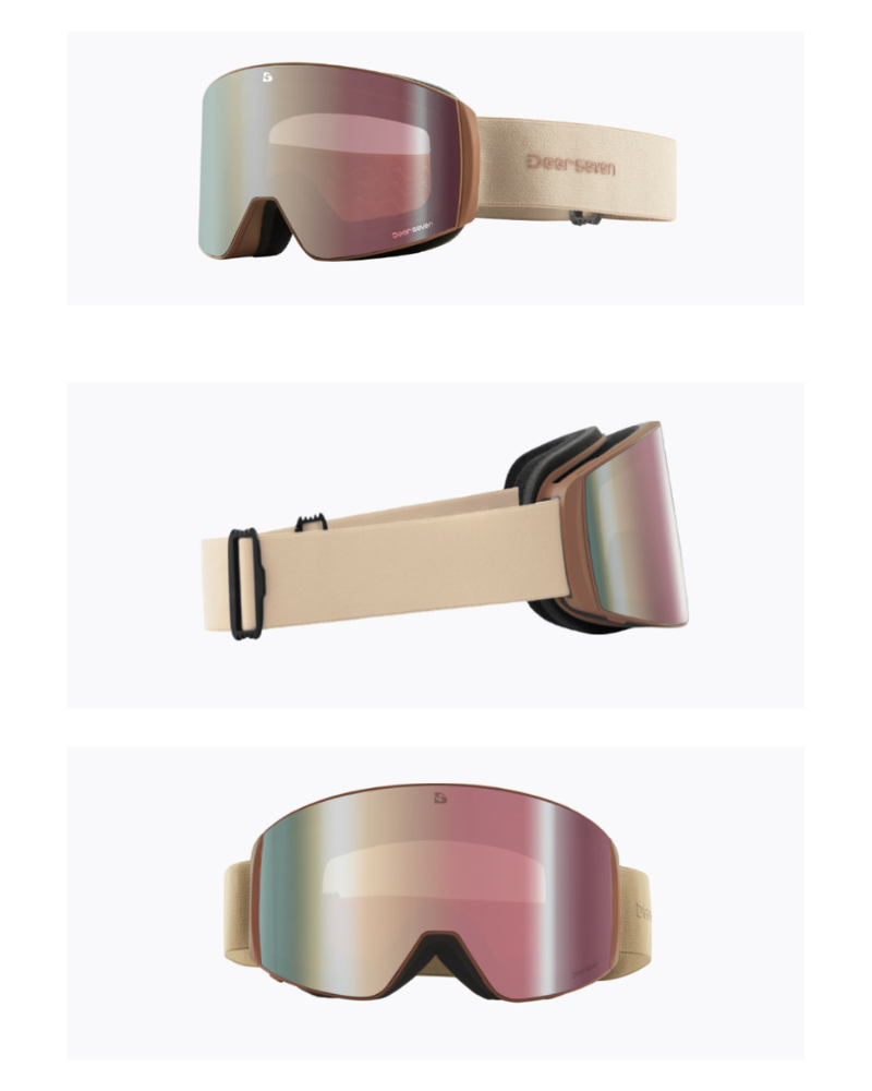 Ski Wear Magnetic Anti-Fog Ski Goggles