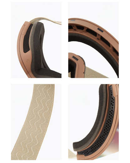 Ski Wear Magnetic Anti-Fog Ski Goggles