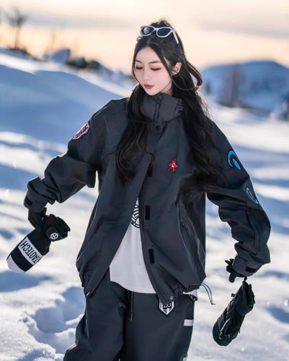 Ski Wear Night Warrior 3L Fleece Ski Suit - Unisex (Single Unit Available)