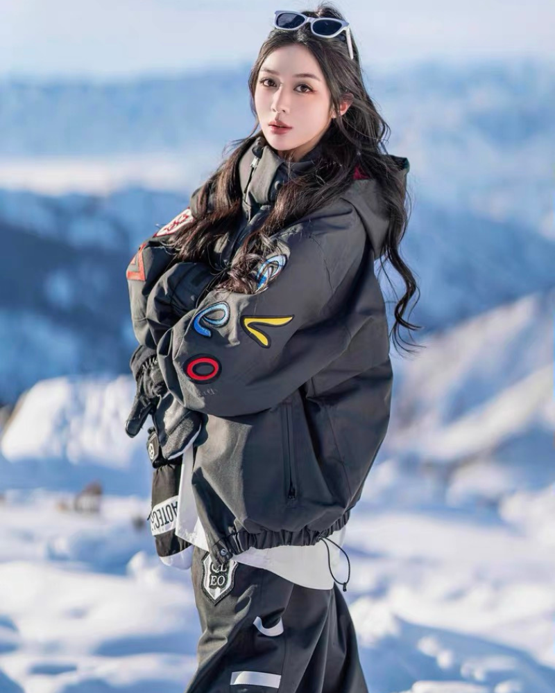 Ski Wear Night Warrior 3L Fleece Ski Suit - Unisex (Single Unit Available)