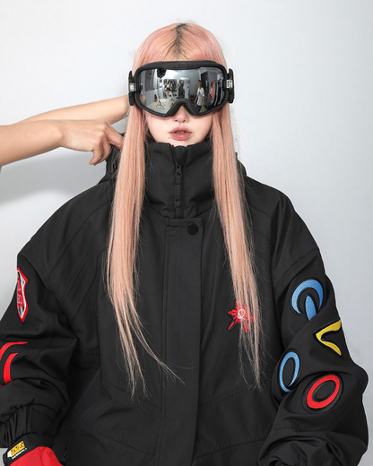 Ski Wear Night Warrior 3L Fleece Ski Suit - Unisex (Single Unit Available)