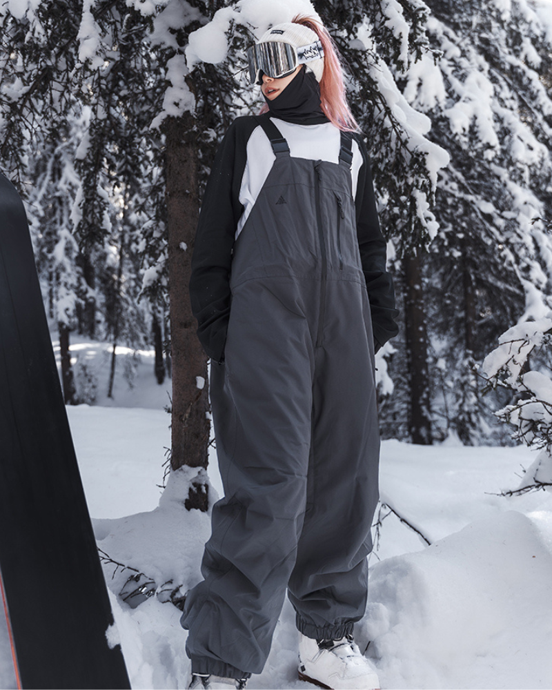 Ski Wear Snowboarding 3L Waterproof Ski Bibs -Unisex