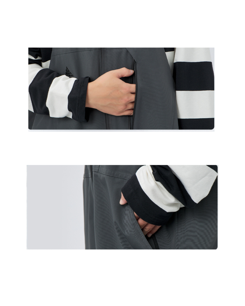 Ski Wear Snowboarding 3L Waterproof Ski Bibs -Unisex