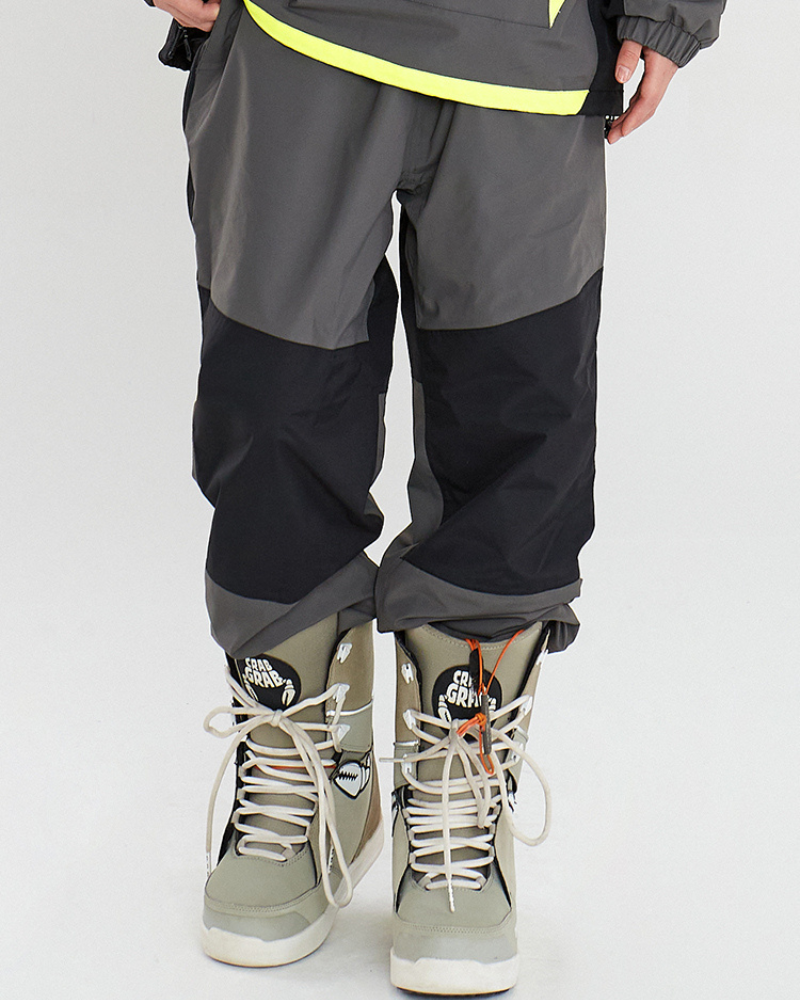 Ski Wear Snowboarding Patchwork Snow Suit -Unisex