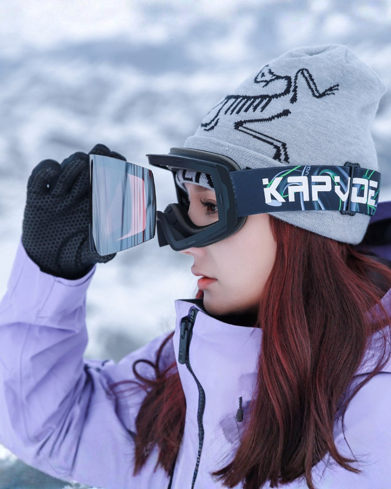 Ski Wear Outdoor Photochromic Magnetic Ski Goggles