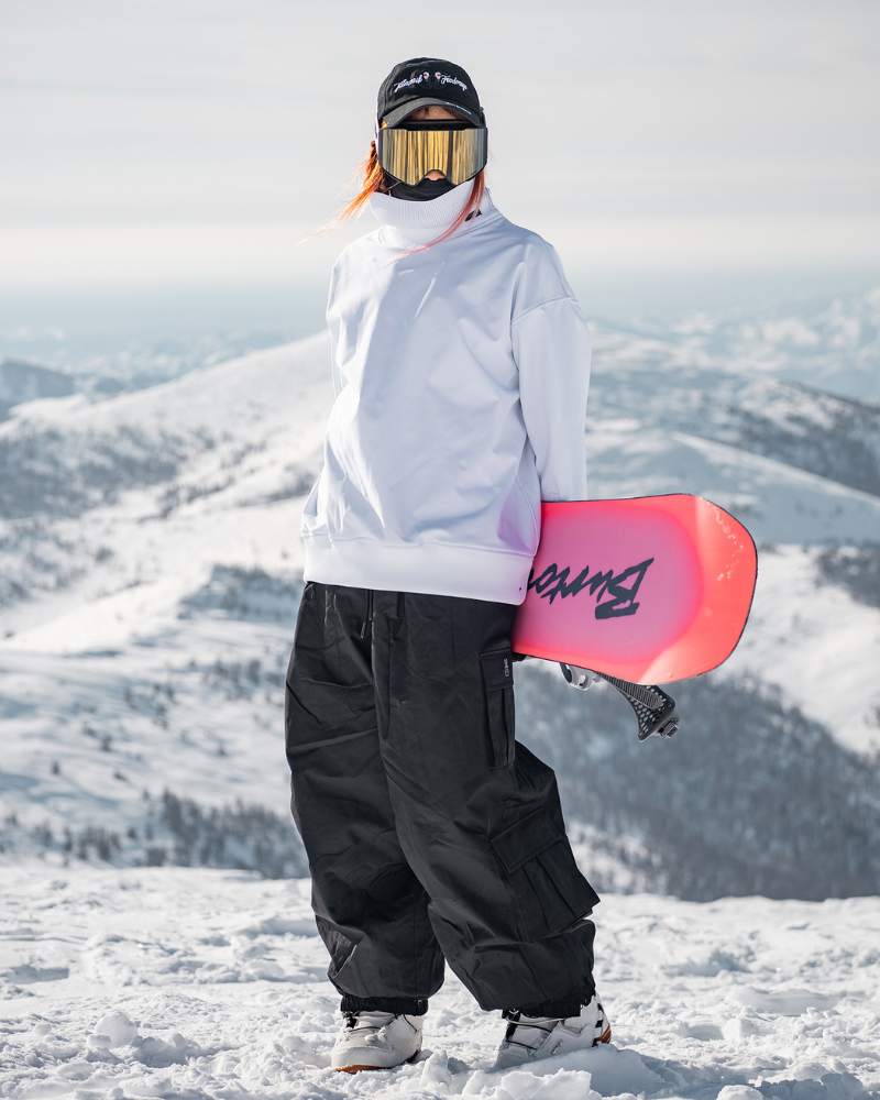 Ski Wear Snow Outfits Baggy Cargo Snow Pants - Unisex