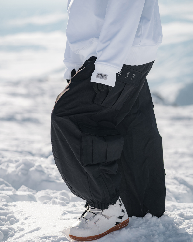Ski Wear Snow Outfits Baggy Cargo Snow Pants - Unisex