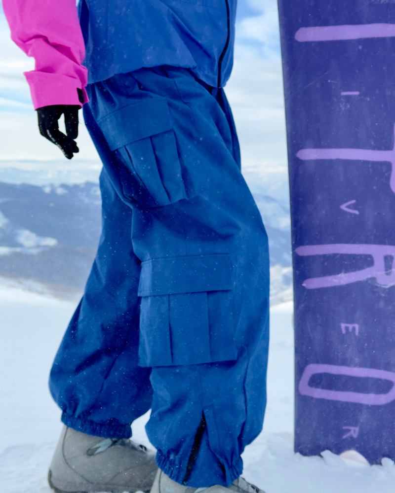 Ski Wear Snow Outfits Baggy Cargo Snow Pants - Unisex
