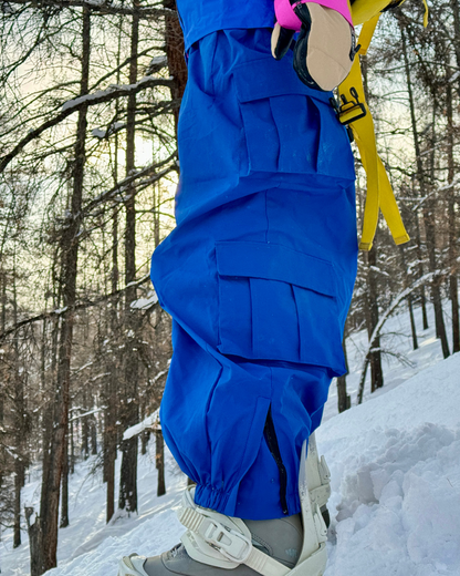 Ski Wear Snow Outfits Baggy Cargo Snow Pants - Unisex