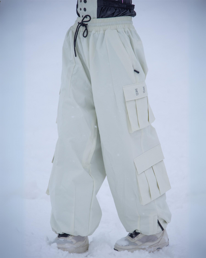 Ski Wear Snow Outfits Baggy Cargo Snow Pants - Unisex