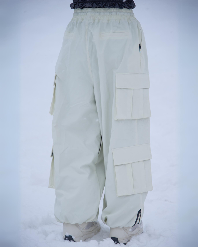 Ski Wear Snow Outfits Unisex Baggy Cargo Snow Pants