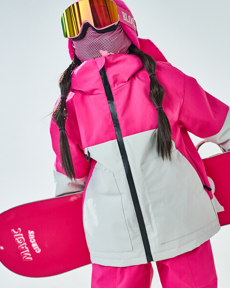 Ski Wear Outdoor Waterproof Jacket&amp;Bibs Kids Snow Suit (Single Unit Available)