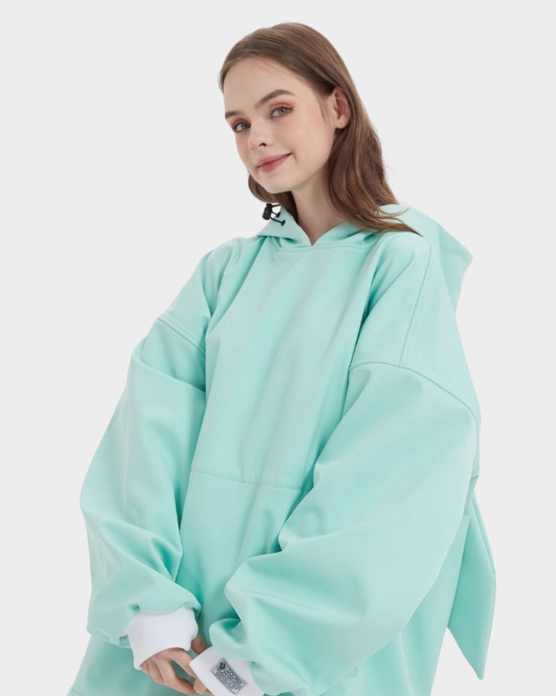 Ski Wear Waterproof Snow Bunny Hoodie -Unisex