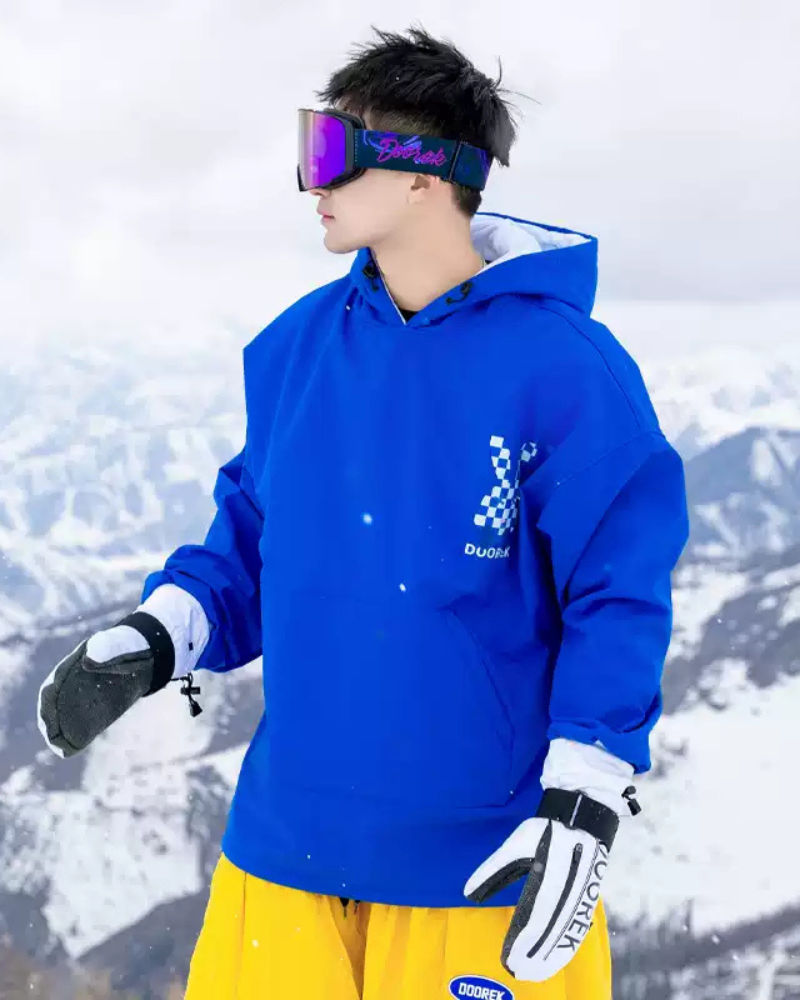 Ski Wear Waterproof Unisex Snow Bunny Hoodie