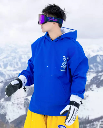 Ski Wear Waterproof Snow Bunny Hoodie -Unisex
