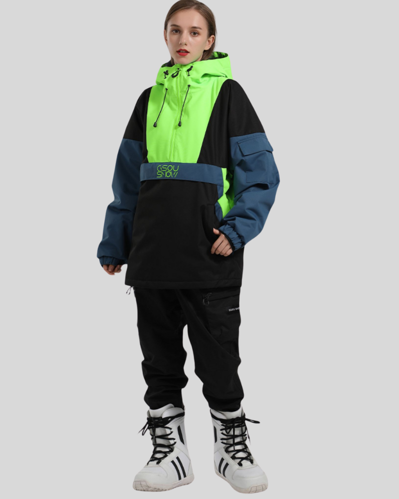 Ski Wear Reflective Snowboard Unisex Ski Jacket