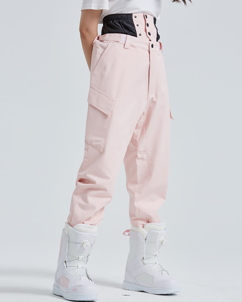 Ski Wear Slim Snowboard Cargo Snow Pants -Unisex