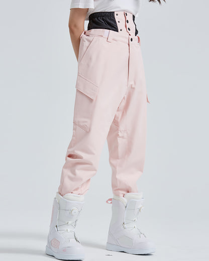 Ski Wear Slim Snowboard Cargo Snow Pants -Unisex