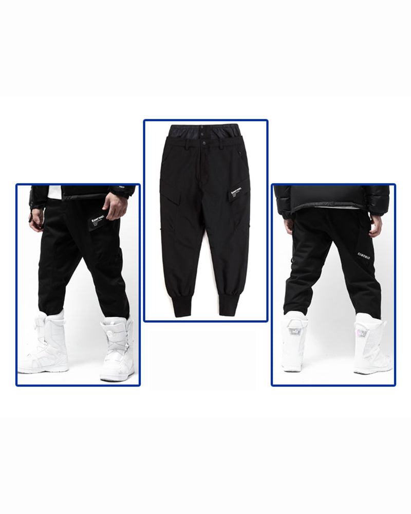 Ski Wear Slim Snowboard Unisex Cargo Snow Pants