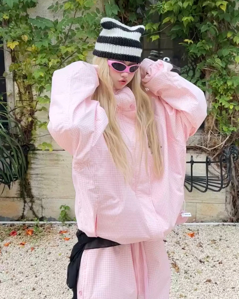 Ski Wear Snowboard 3L Pink Snow Jacket&amp;Pants Suit - Women&