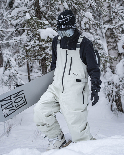 Ski Wear Snowboard 3L Waterproof Breathable Ski Bib Pants -Unisex