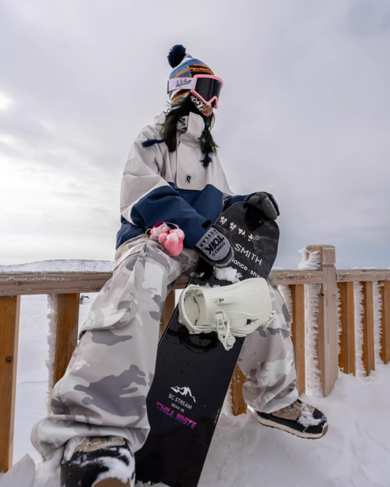 Ski Wear Snowboard Camo Cargo Baggy Snow Pants - Unisex
