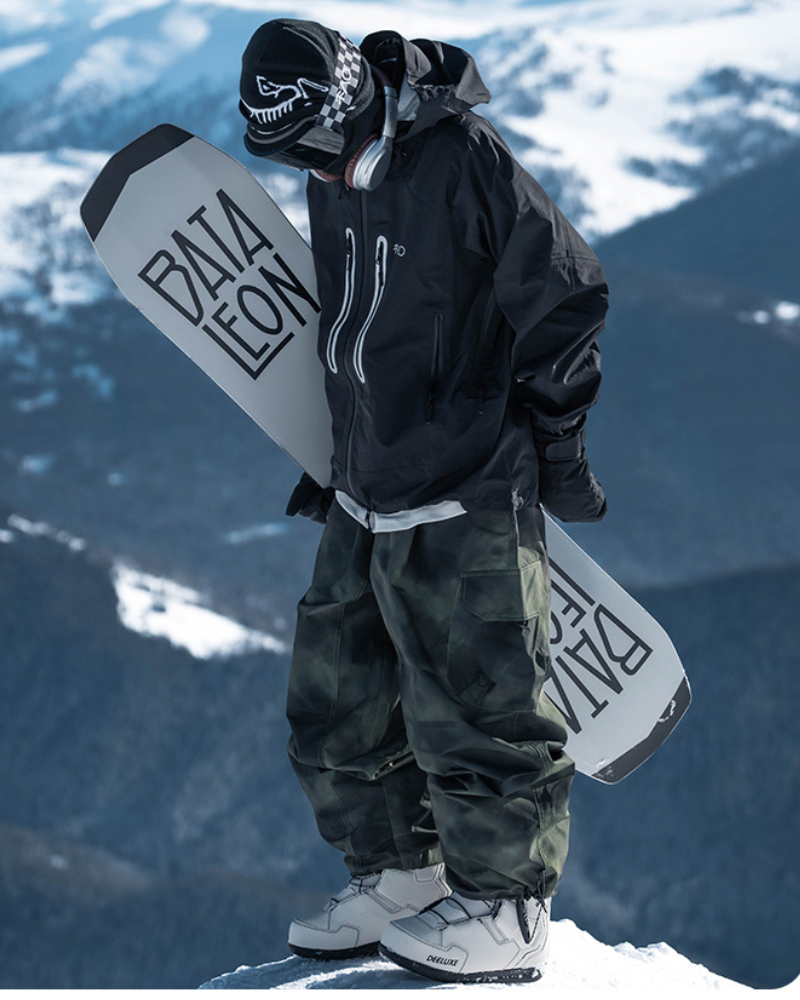 Ski Wear Snowboard Camo Oversize Snow Pants