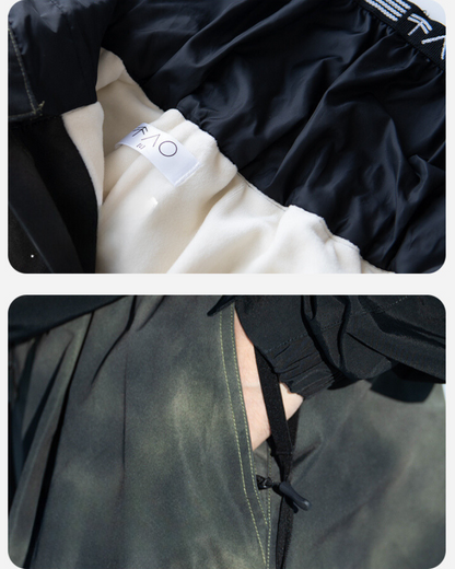 Ski Wear Snowboard Camo Oversize Snow Pants -Men&