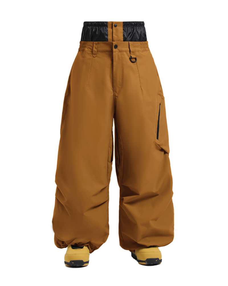 Ski Wear Snowboard Gear Cargo Baggy Snow Pants -Unisex