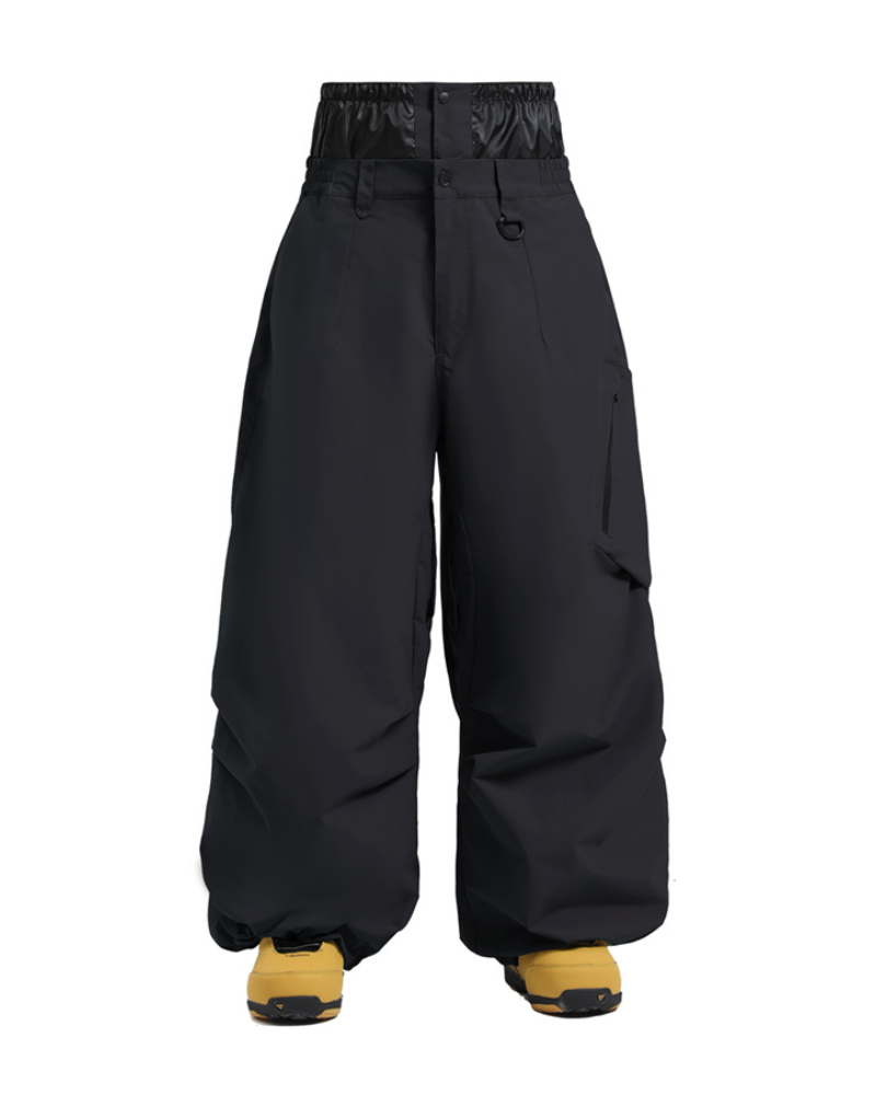 Ski Wear Snowboard Gear Cargo Baggy Snow Pants -Unisex