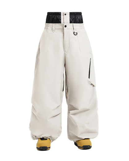 Ski Wear Snowboard Gear Cargo Baggy Snow Pants -Unisex