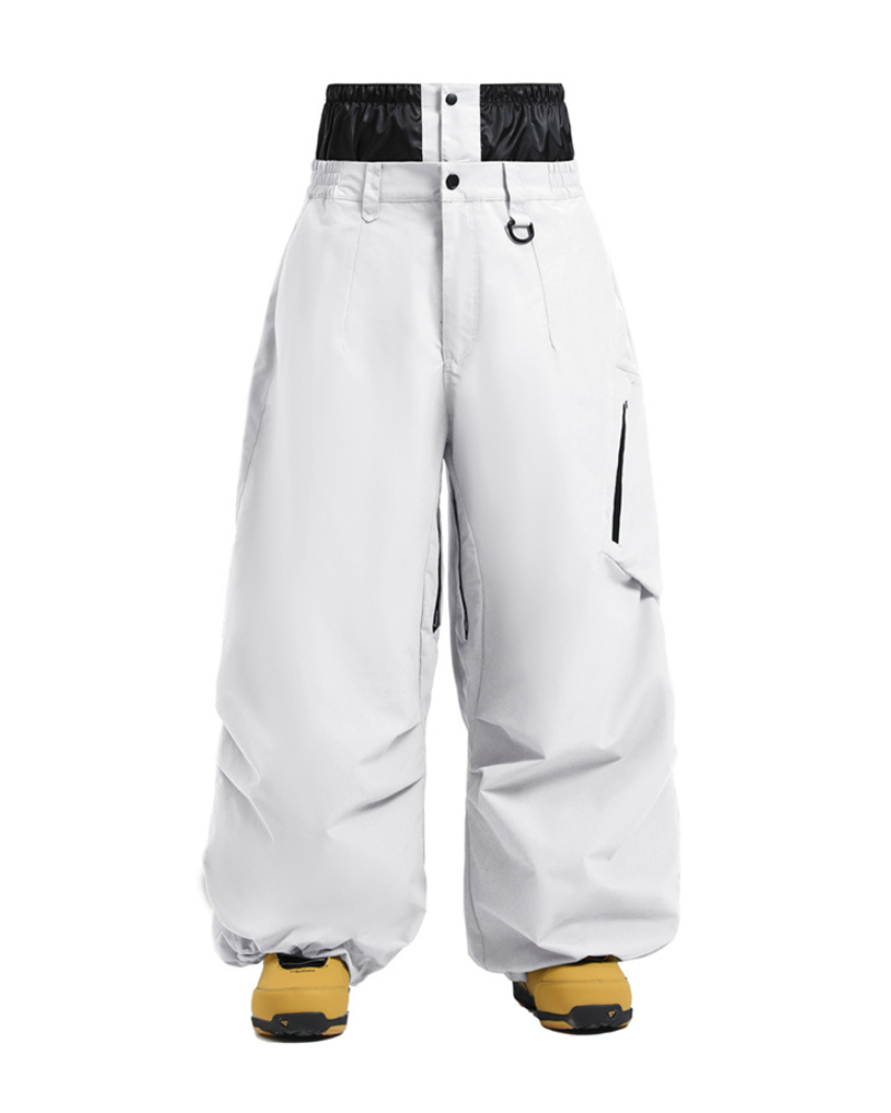 Ski Wear Snowboard Gear Cargo Baggy Snow Pants -Unisex