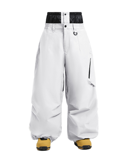 Ski Wear Snowboard Gear Cargo Baggy Snow Pants -Unisex