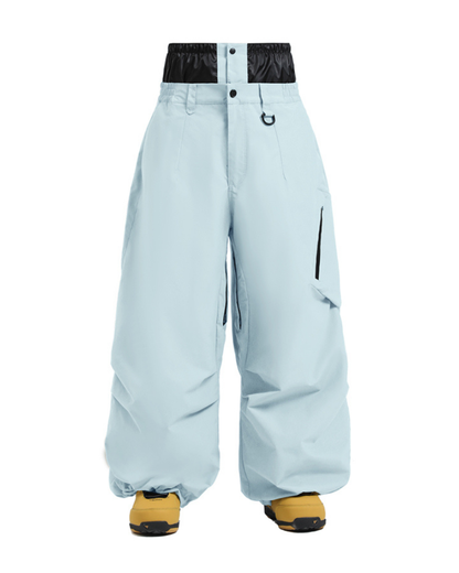 Ski Wear Snowboard Gear Cargo Baggy Snow Pants -Unisex