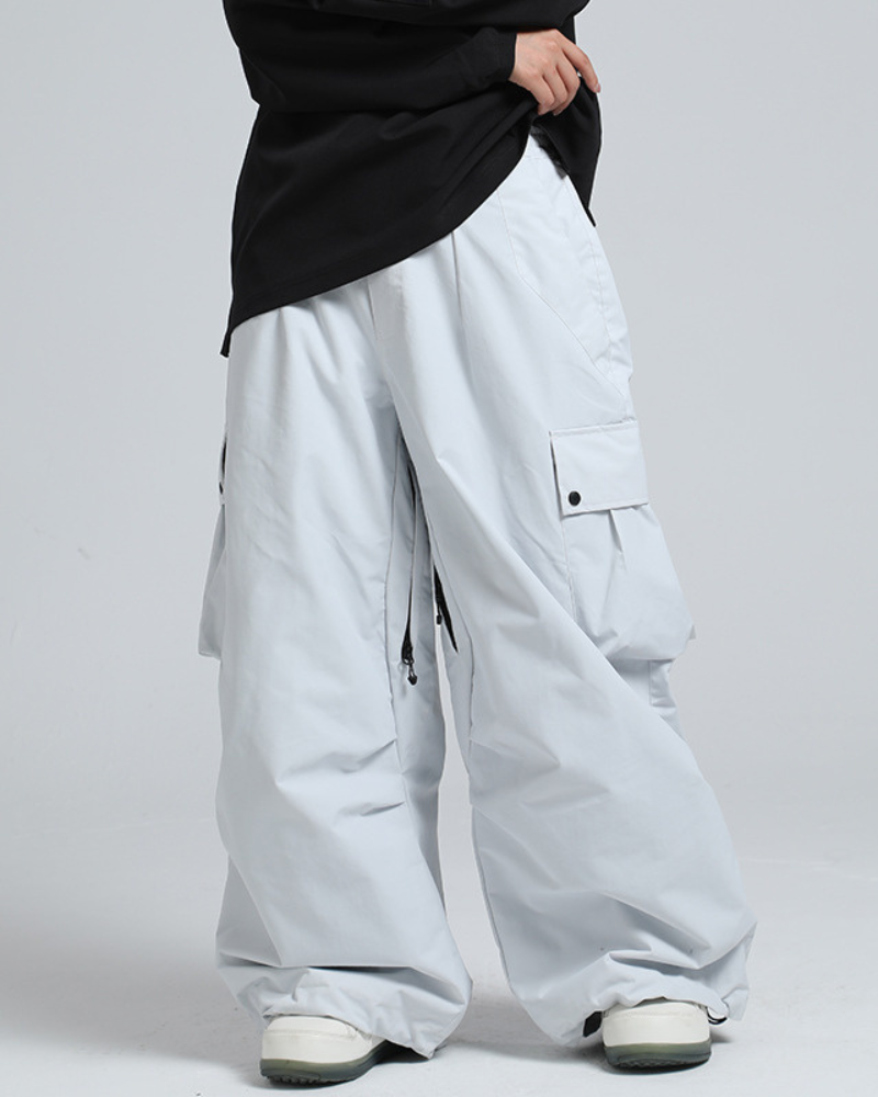 Ski Wear Snowboard Gear Baggy Cargo Unisex Snow Pants