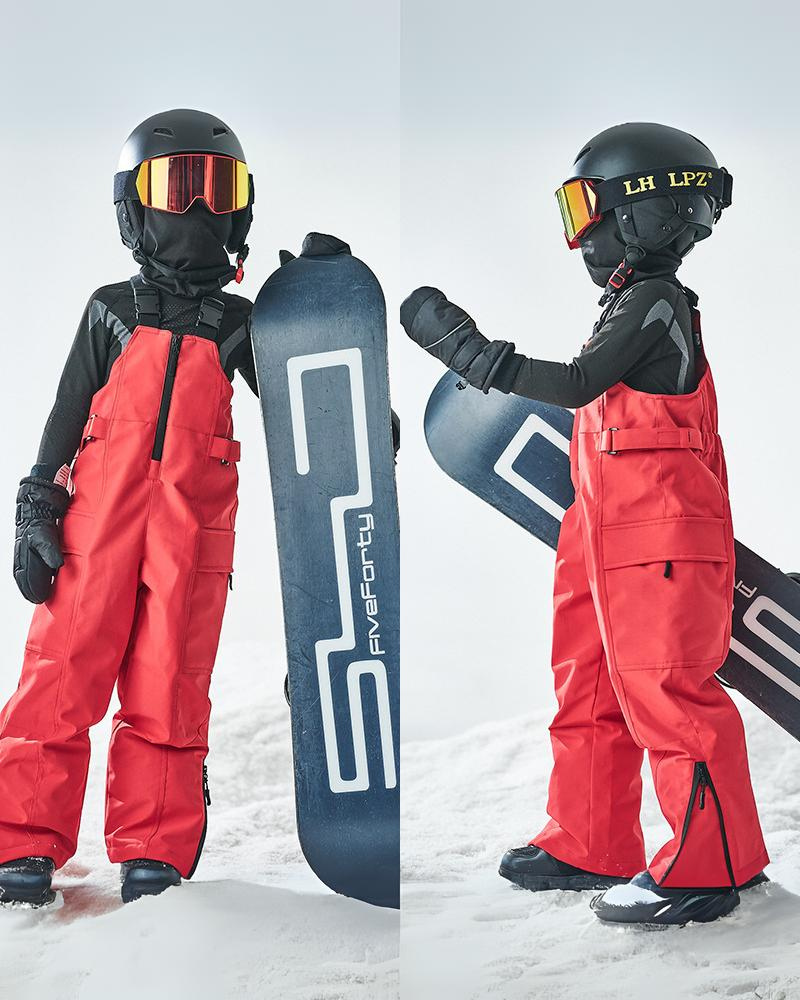 Ski Wear Snowboard Gear Kids Ski Bibs