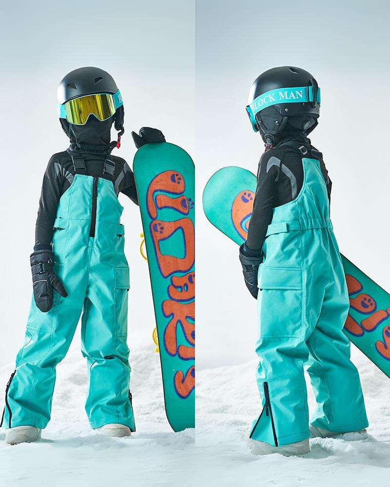 Ski Wear Snowboard Gear Kids Ski Bibs