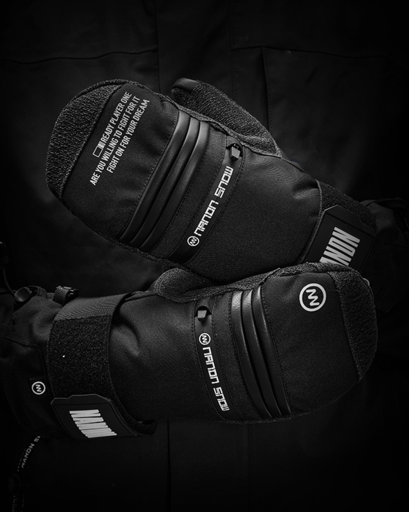 Ski Wear Snowboard Gear Waterproof Ski Mittens