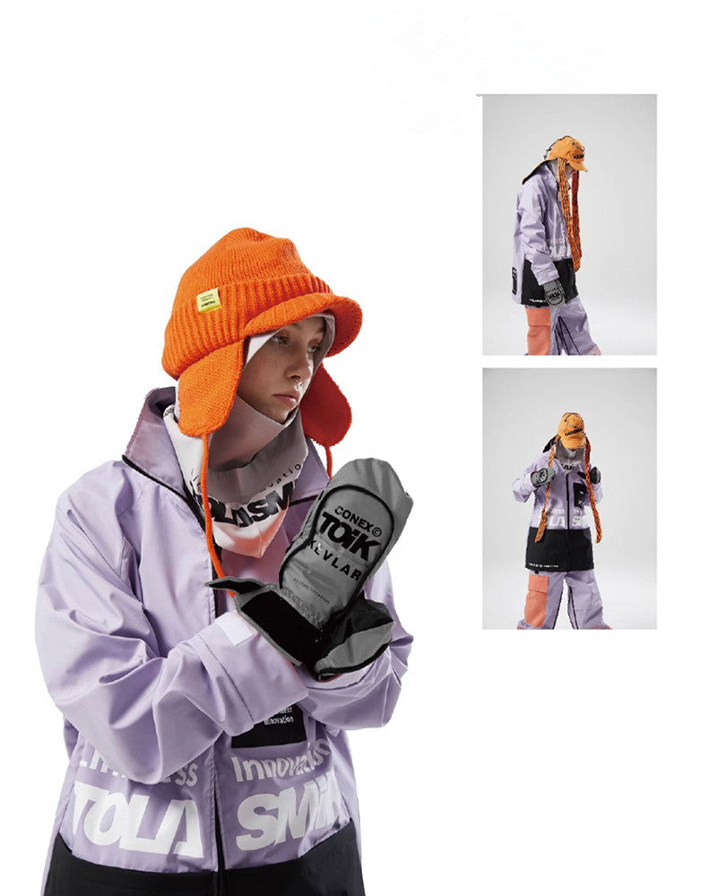 Ski Wear Snowboard Carving Mittens