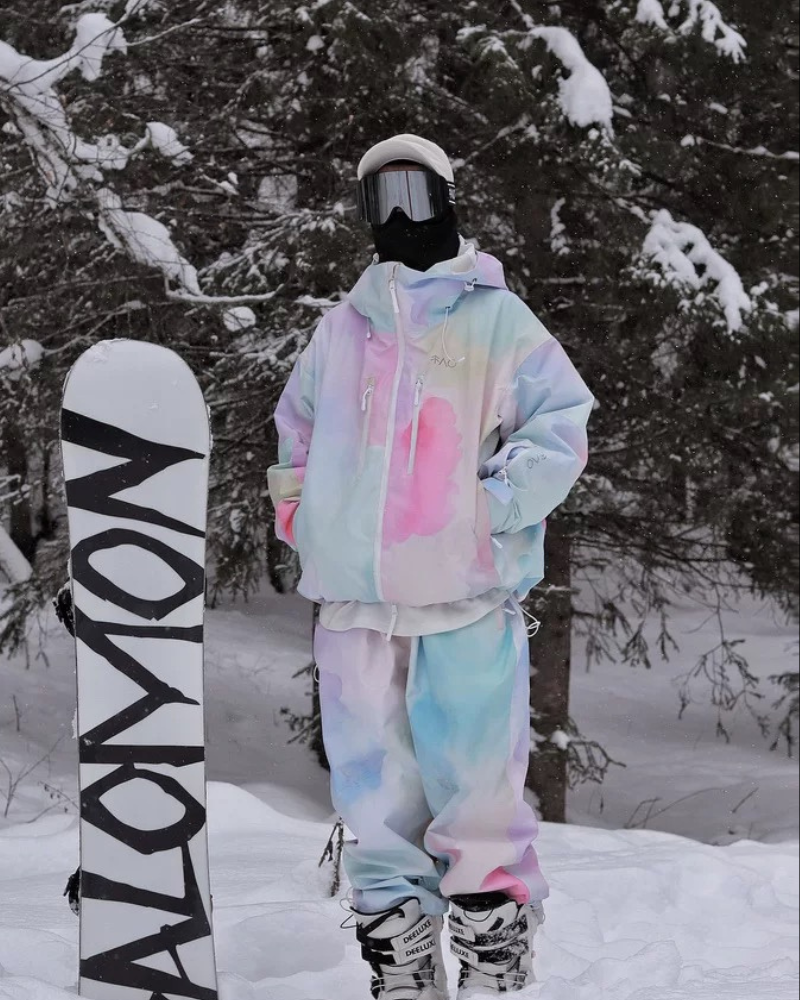 Ski Wear Snowboard Thickened Waterproof Ski Suit -Unisex