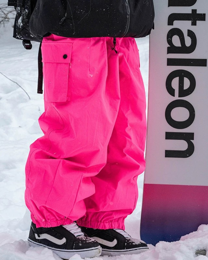 Ski Wear Snowboard Cargo Baggy Snow Pants - Unisex