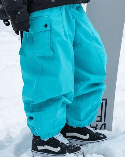 Ski Wear Snowboard Cargo Baggy Snow Pants - Unisex