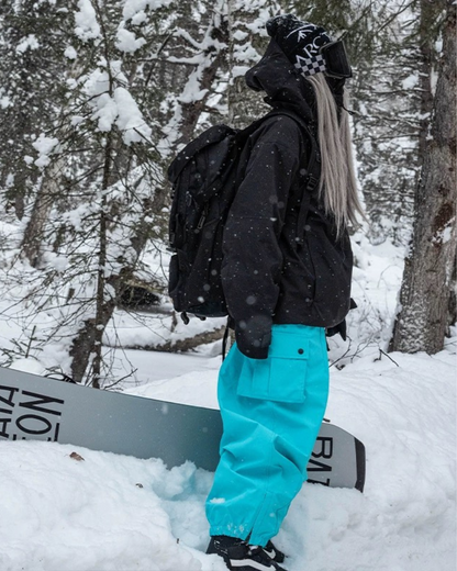 Ski Wear Snowboard Cargo Baggy Snow Pants - Unisex