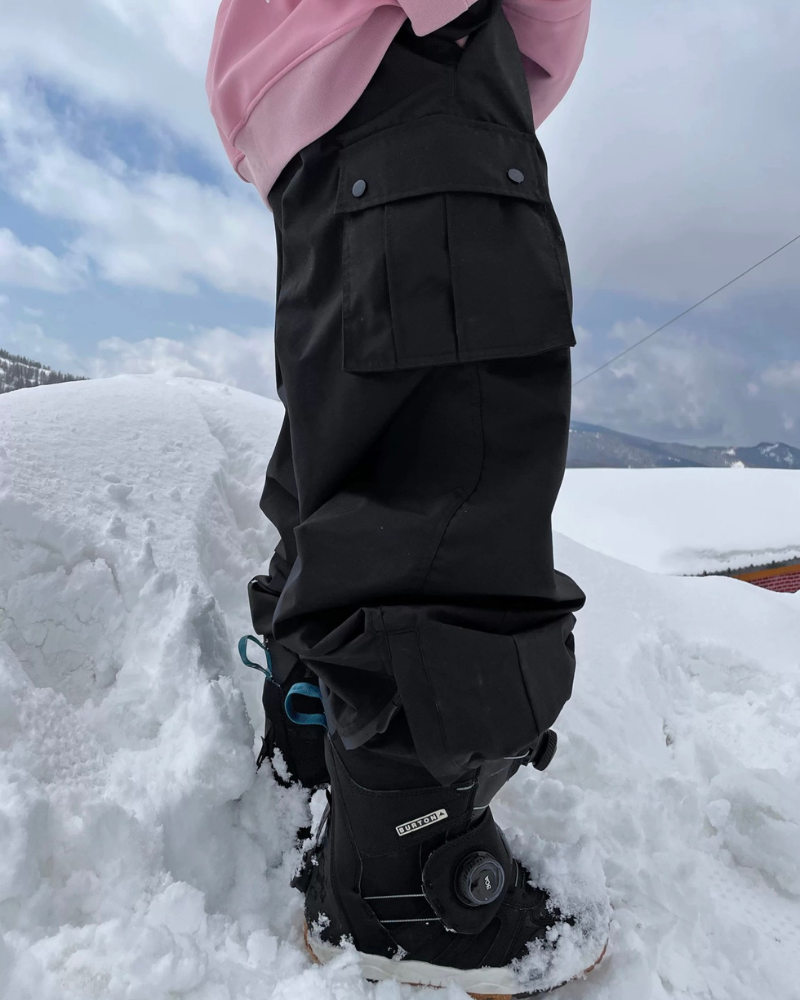 Ski Wear Snowboard Unisex Cargo Baggy Snow Pants