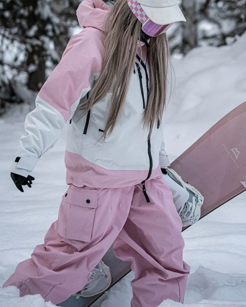 Ski Wear Snowboard Cargo Baggy Snow Pants - Unisex