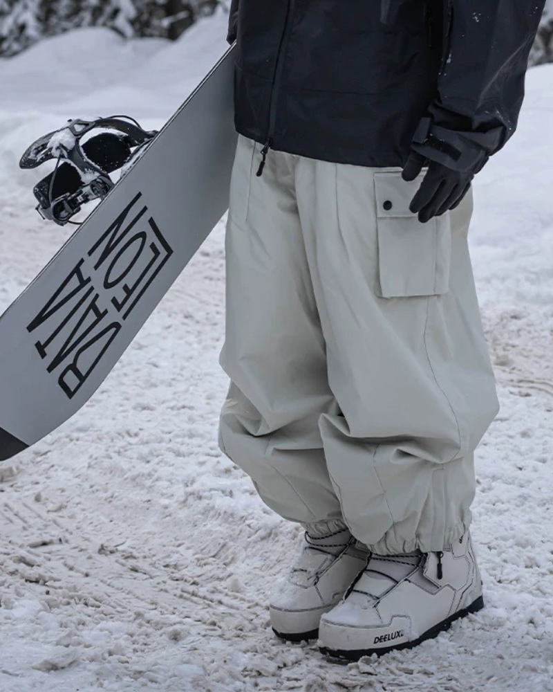 Ski Wear Snowboard Cargo Baggy Snow Pants - Unisex