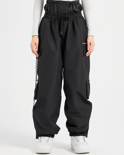 Ski Wear Snowboard Waterproof Cargo Snow Pants -Unisex