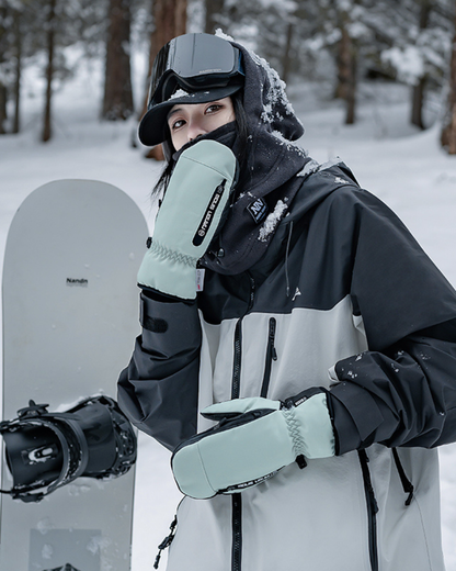 Ski Wear Snowboard Waterproof Dual-Layer Ski Gloves
