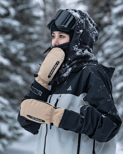 Ski Wear Snowboard Waterproof Dual-Layer Ski Gloves